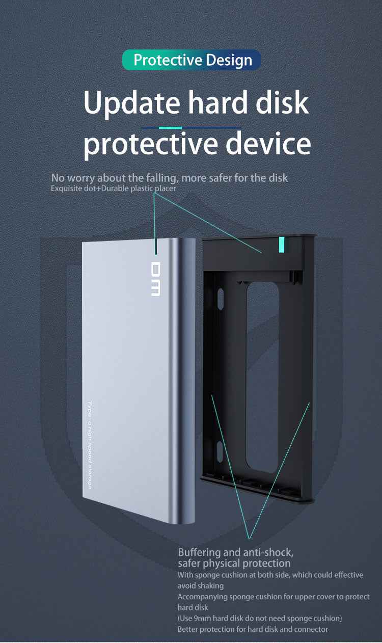 DM Enclosure Hard 2.5 HD002
