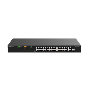 Ruijie 24-Port 10/100 Mbps with 2-Port Gigabit RG-ES126FGS-LP