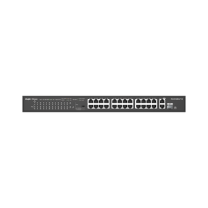 Ruijie 24-Port 10/100 Mbps with 2-Port Gigabit RG-ES126S-LP V2