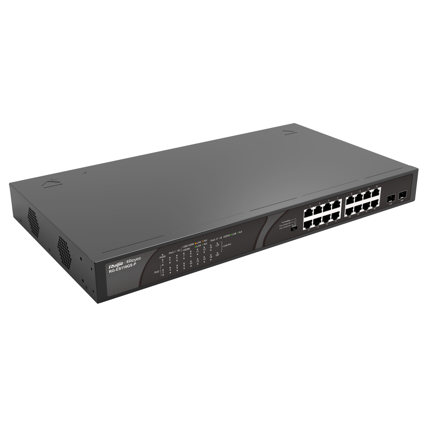 Ruijie 18-port 10/100/1000Mbps RG-ES118GS-P