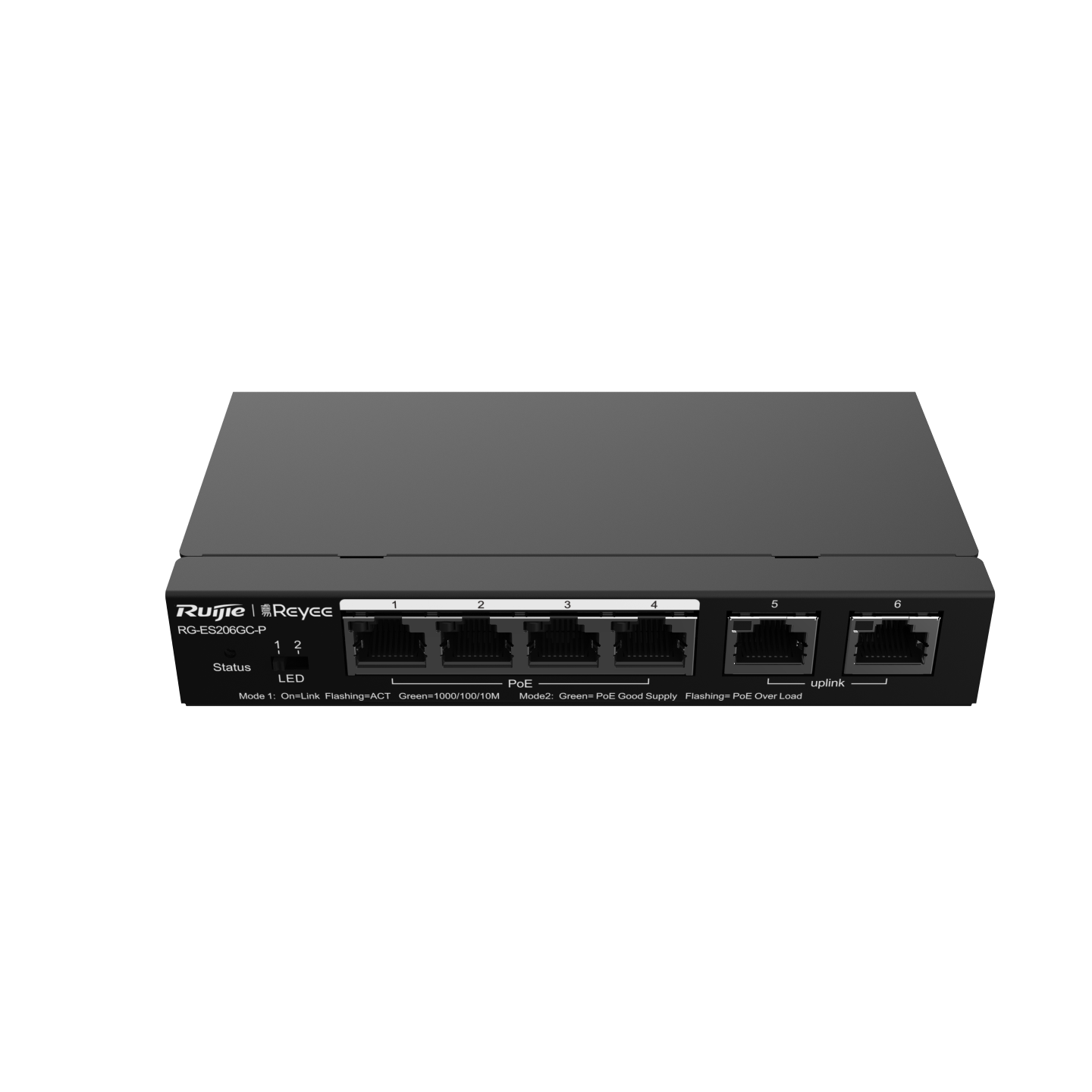 Ruijie 6-Port Gigabit Smart RG-ES206GC-P