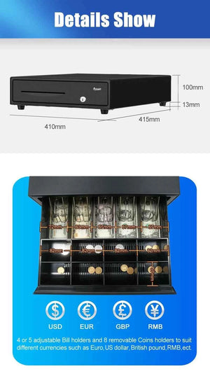 AWROX CASHER DRAWER AWROX 410G