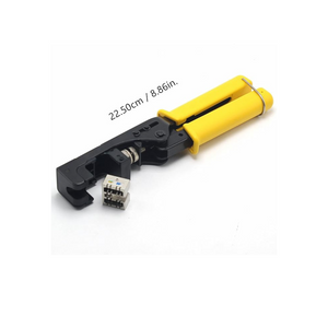 HS-5098B For 180 Degree Network Keystone CAT6 Yellow - AWRO STORE
