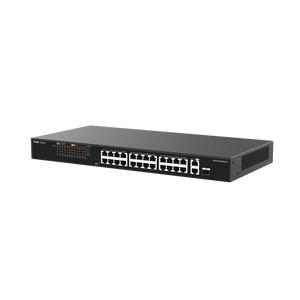 Ruijie  24-Port 10/100 Mbps with 2-Port Gigabit RG-ES126FGS-P