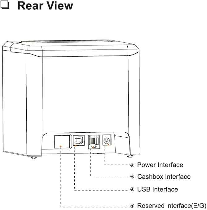 Rongta Thermal Receipt Printer RP335