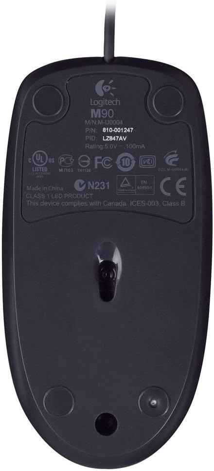 Logitech USB Mouse For PC & Laptop - M90
