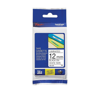 Brother TZe-231 P-Touch 12mm Labelling Tape - AWRO STORE