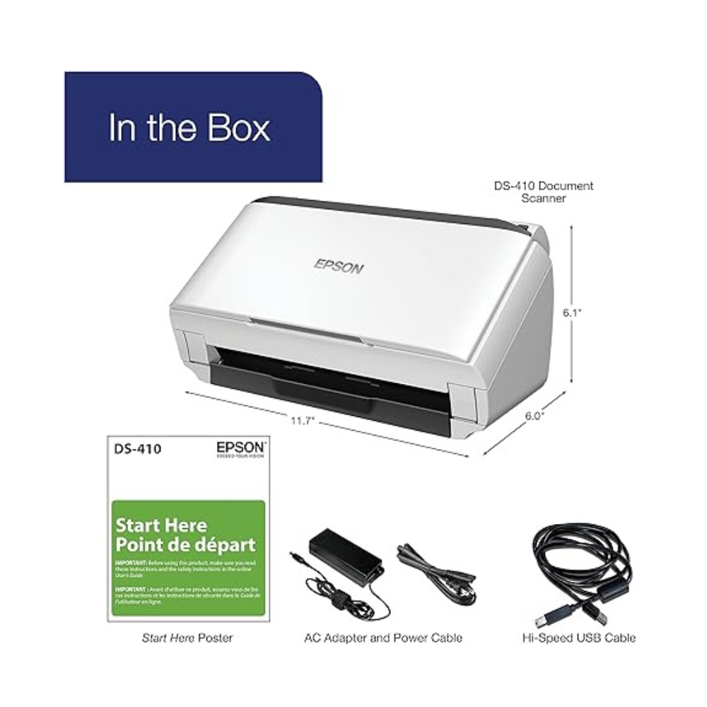 Epson DS-410 Document Scanner - AWRO STORE