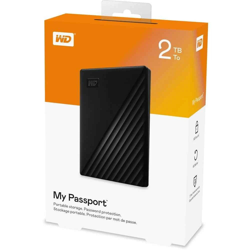 WD My Passport Portable External Hard Drive