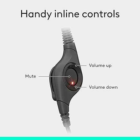 Logitech H390 Wired Headphones