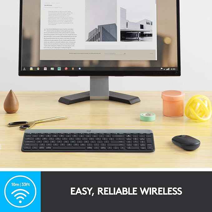 Logitech MK470 Slim Wireless Combo - Graphite&nbsp;