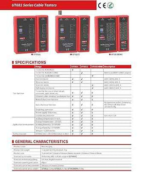 Network Tester UT681L