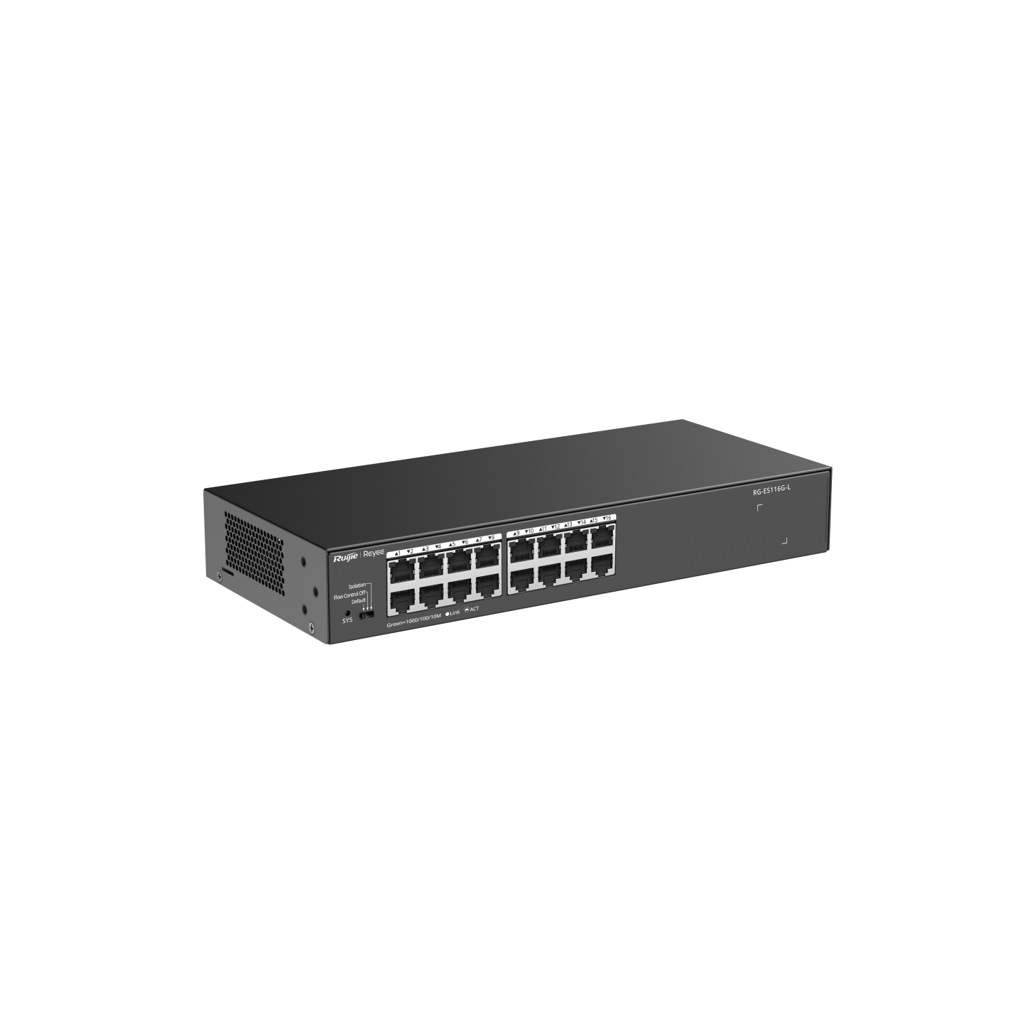 Ruijie 16-Port 10/100/1000 Mbps RG-ES116G-L