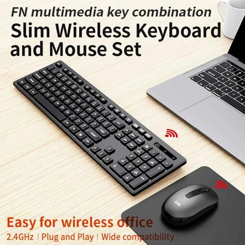 DM Wireless Keyboard and Mouse K12