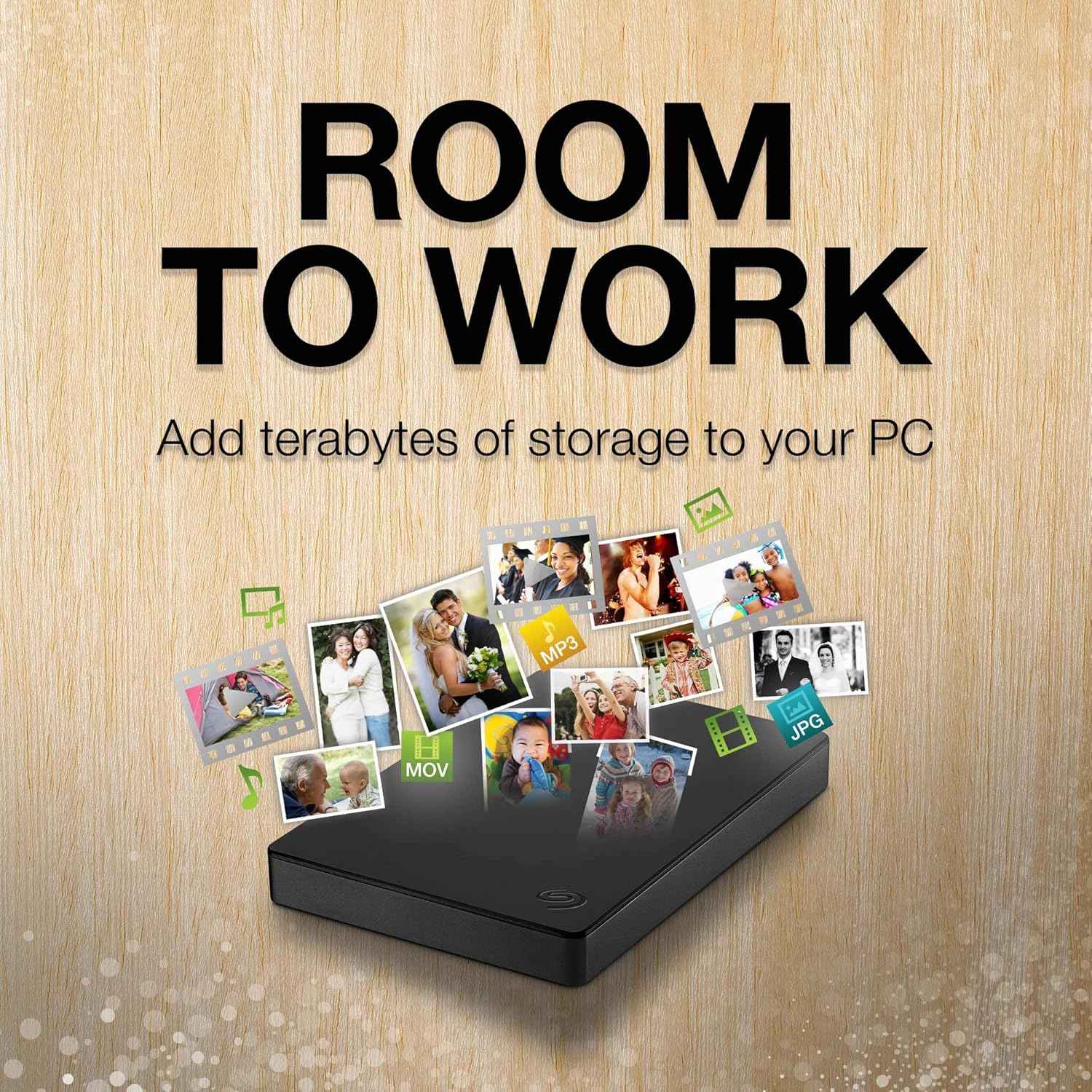 Seagate Portable External Hard Drive HDD