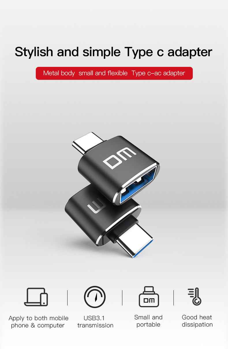 DM USB 3.0 to Type-C Adapter AD012