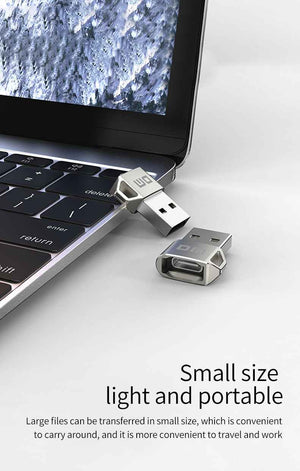 DM USB to Type-C OTG Converter Adapter AD038