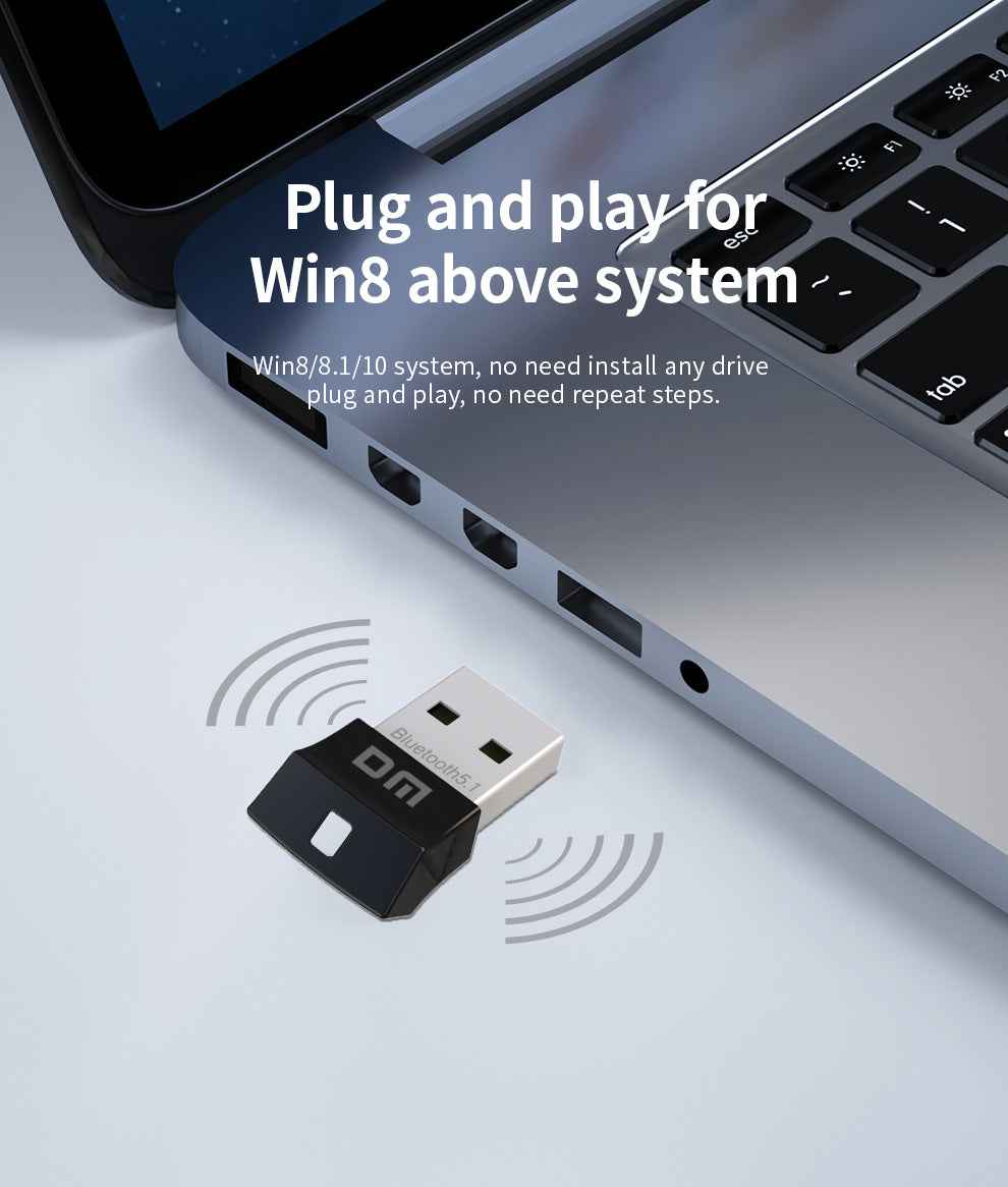 DM USB Bluetooth 5.1 Dongle Adapter AD050