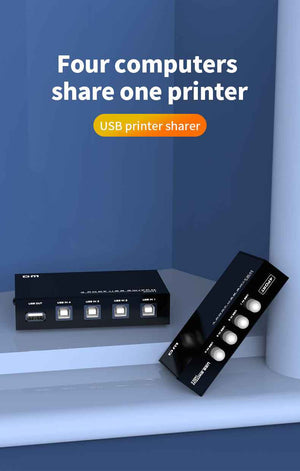 DM USB2.0 Printer Sharing Switcher 4 IN 1 AD071