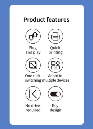 DM USB2.0 Printer Sharing Switcher 4 IN 1 AD071
