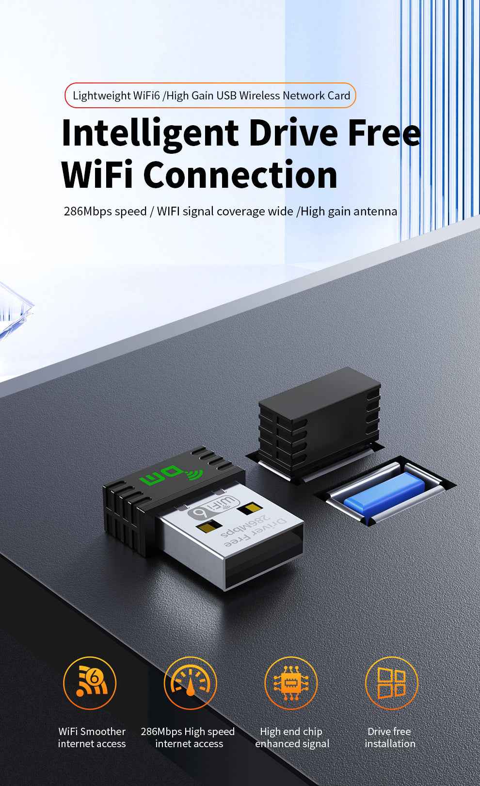 DM Wi-Fi USB Dongle AD81S