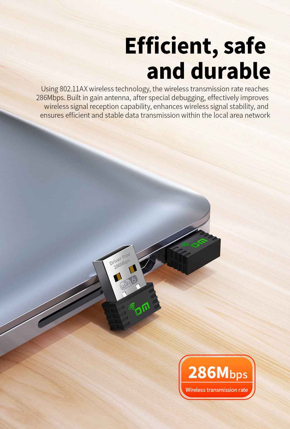 DM Wi-Fi USB Dongle AD81S