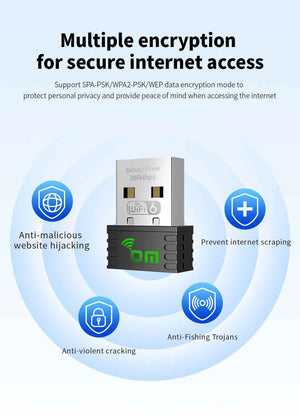 DM Wi-Fi USB Dongle AD81S