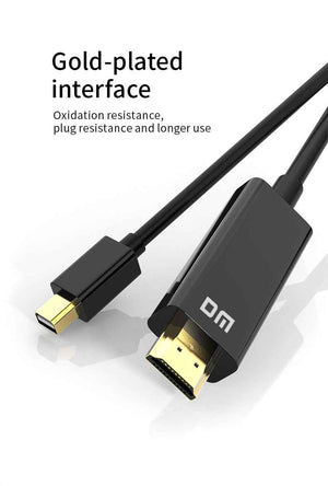 DM Mini DisplayPort to HDMI Cable Converter CHB039