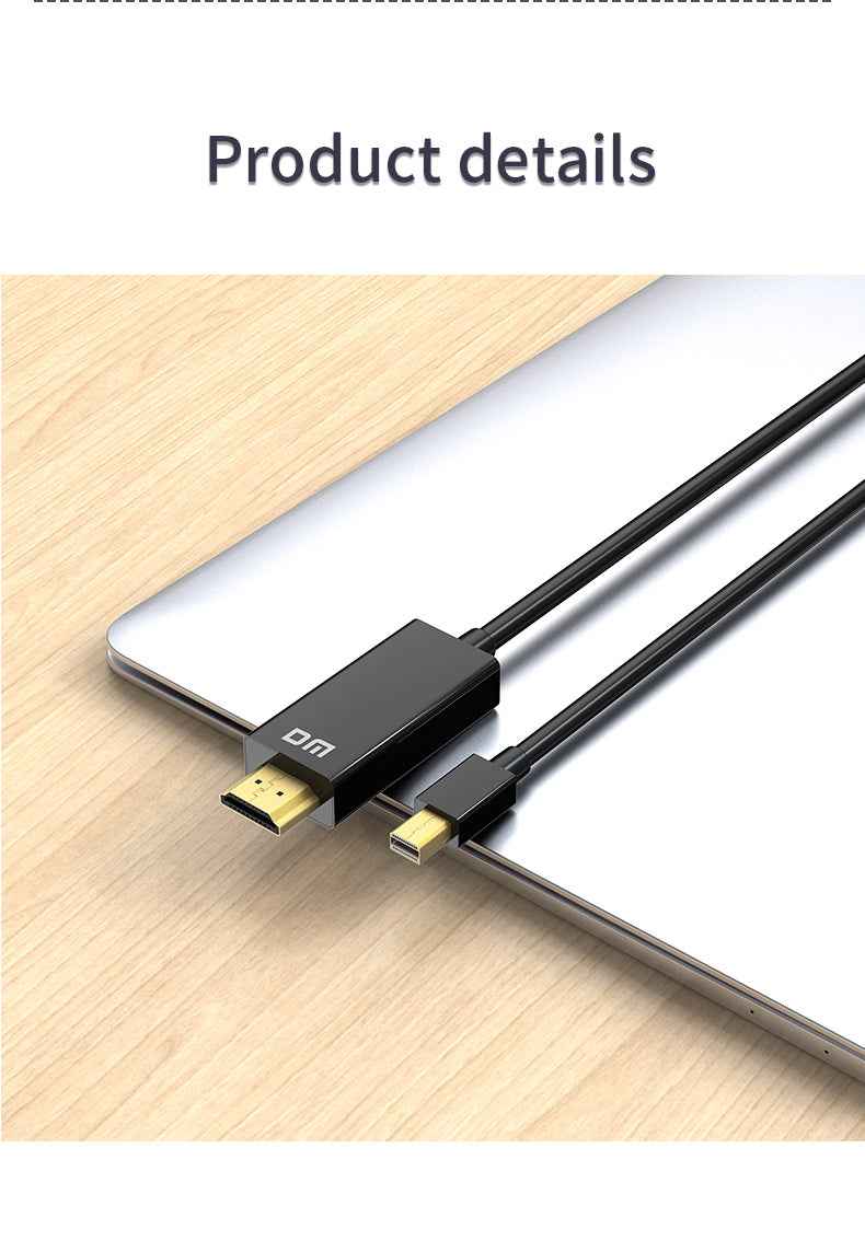 DM Mini DisplayPort to HDMI Cable Converter CHB039