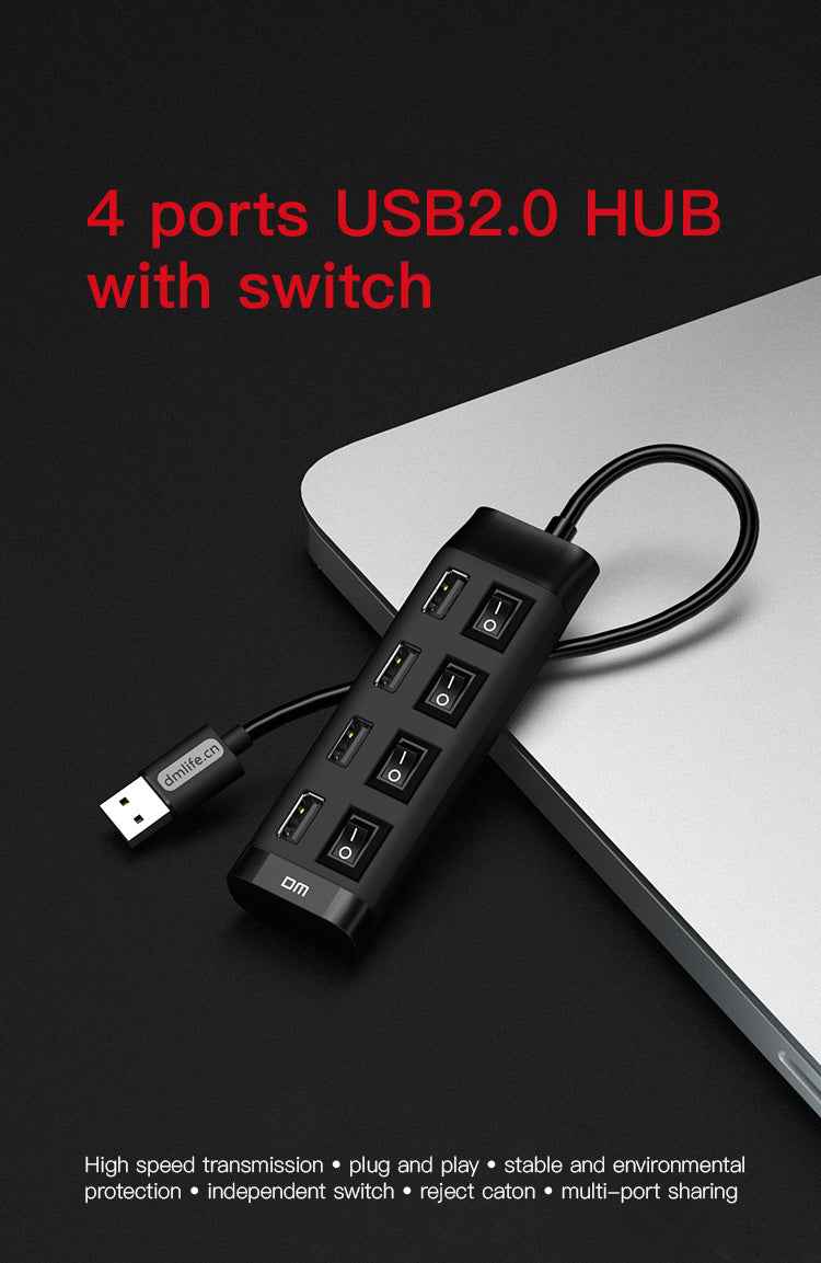 DM USB Switch HUB 2.0 120CM CHB005