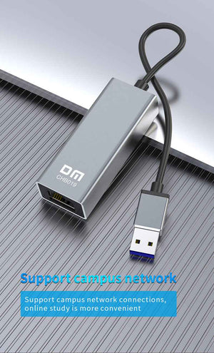 DM USB 3.0 to RJ45 Gigabit Ethernet CHB019