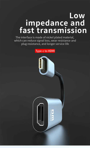 DM Type-C to HDMI 4K 60Hz Converter CHB022