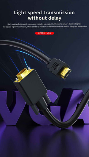 DM Cable HDMI To VGA Converter CHB033