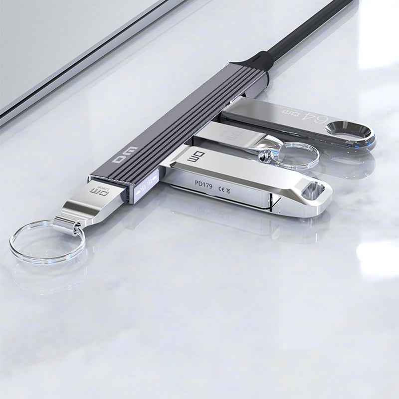 DM Type-C to 4 Ports 3*USB 2.0 1*USB 3.0 Hub CHB057