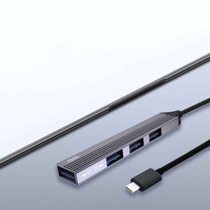 DM Type-C to 4 Ports 3*USB 2.0 1*USB 3.0 Hub CHB057