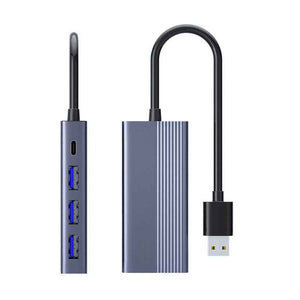 DM USB Hub 3.1 7 Port with Type C Power CHB073