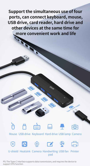 DM USB Switch HUB 3.2 *4 HUB CHB090