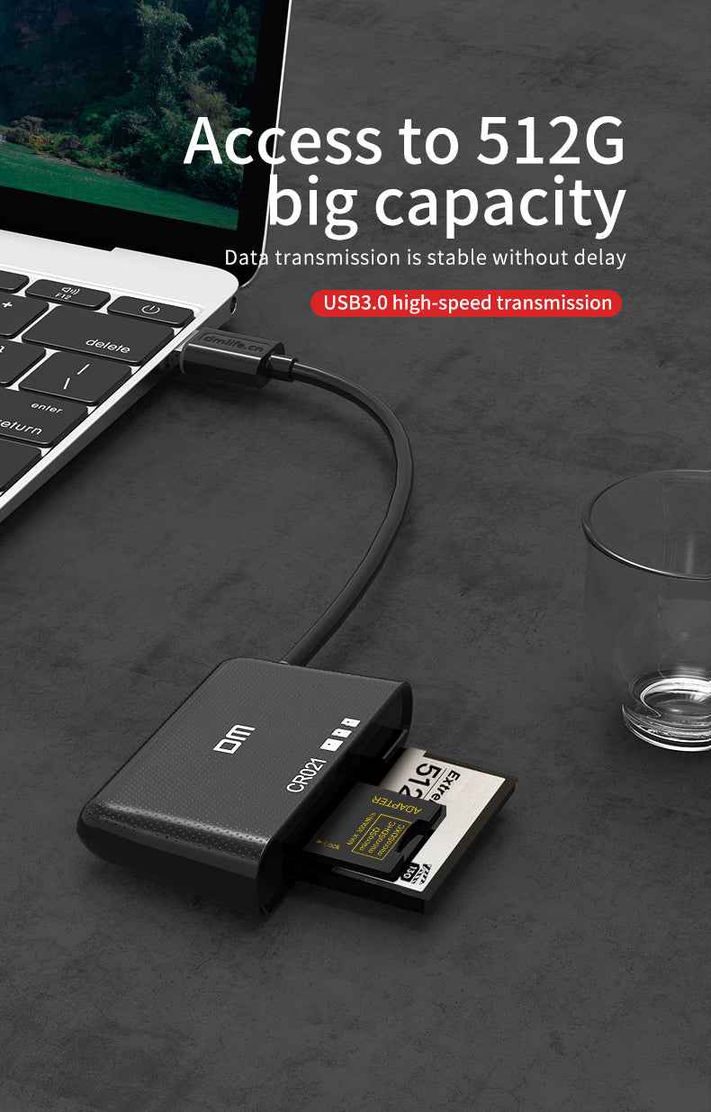 DM Card Reade 3 IN 1  USB CR021