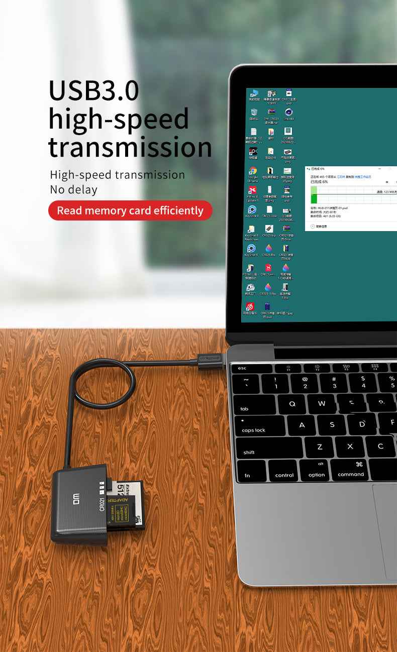 DM Card Reade 3 IN 1  USB CR021