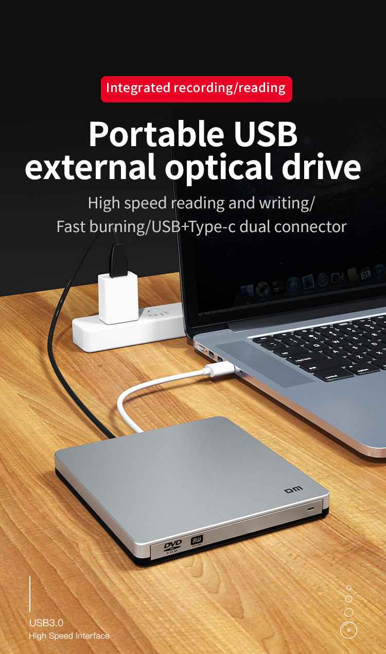 DM DVD EXTERNAL Type-C + USB DR001S