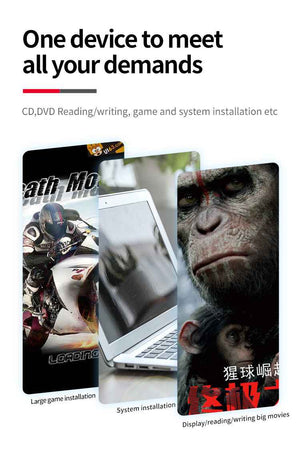 DM DVD EXTERNAL Type-C + USB DR001S