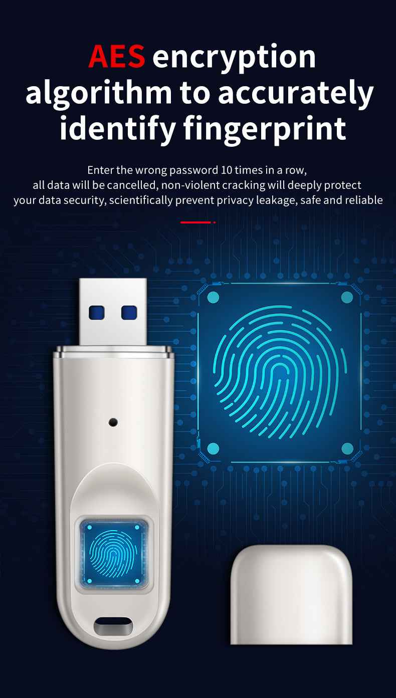 DM Flash Memory with Fingerprint FD069