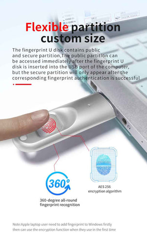 DM Flash Memory with Fingerprint FD069