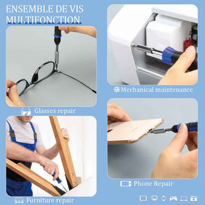 Screwdriver Set Portable Cloth Bag 800170