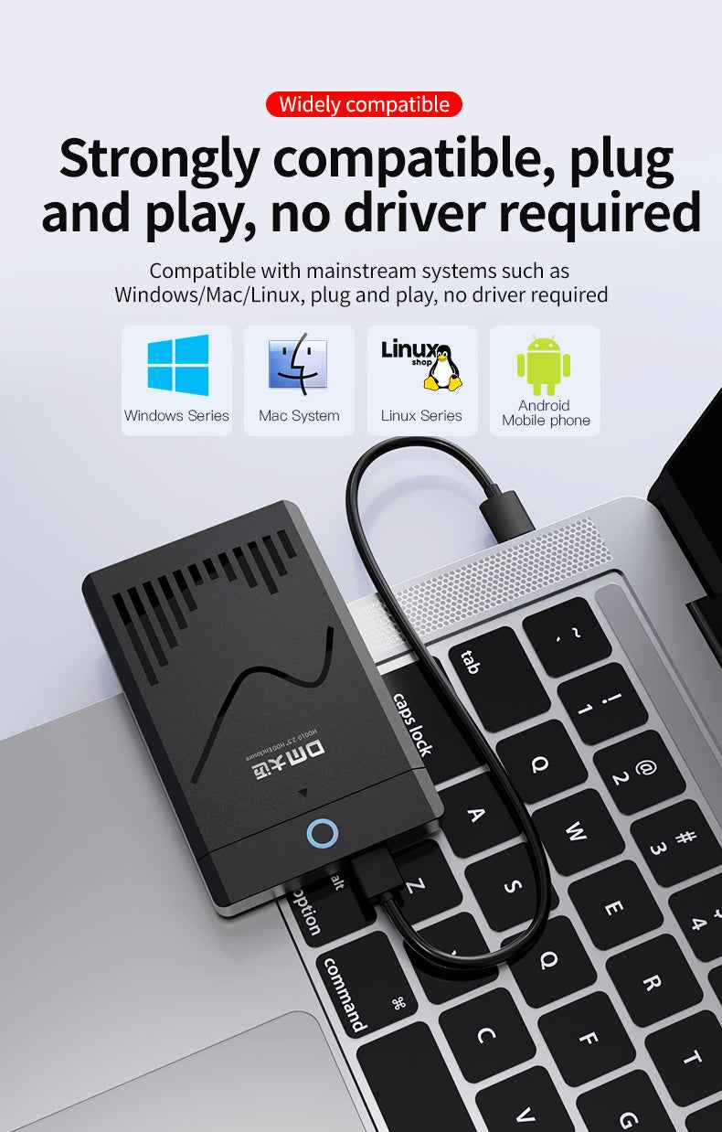DM Enclosure HDD 2.5 Type C HD010