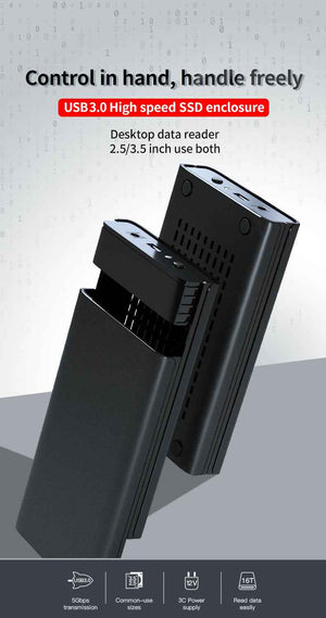 DM Enclosure External Hard Drive 3.5INCH HD035