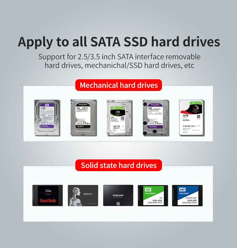 DM Enclosure External Hard Drive 3.5INCH HD035