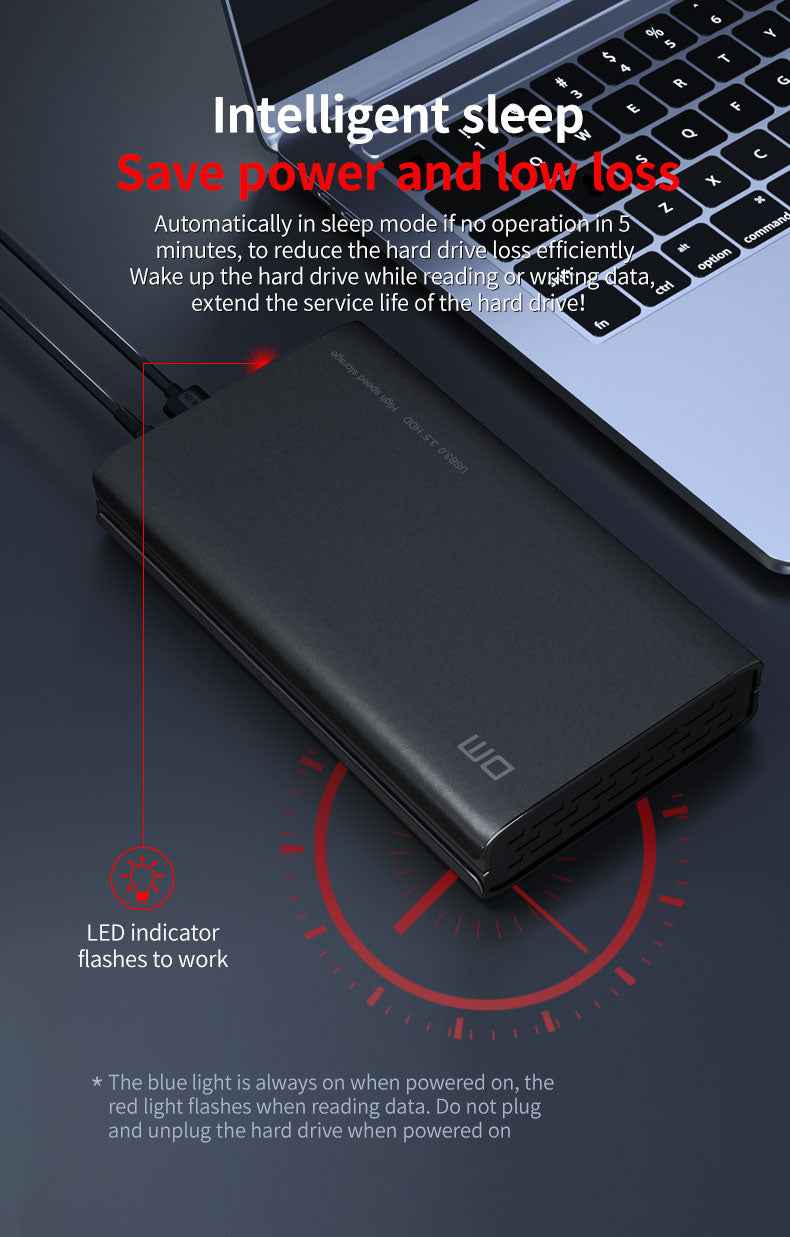 DM Enclosure External Hard Drive 3.5INCH HD035