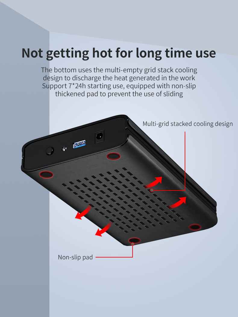 DM Enclosure External Hard Drive 3.5INCH HD035