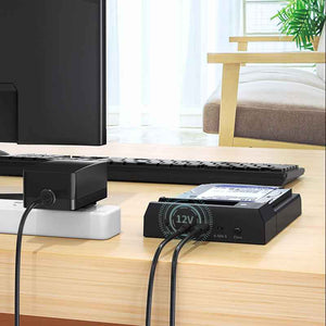 DM Enclosure M.2/SATA Dual-Bay  Docking Station HD055